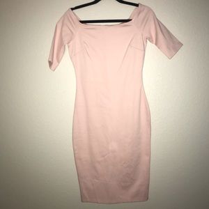 Off Shoulder Curve Hugging Dress